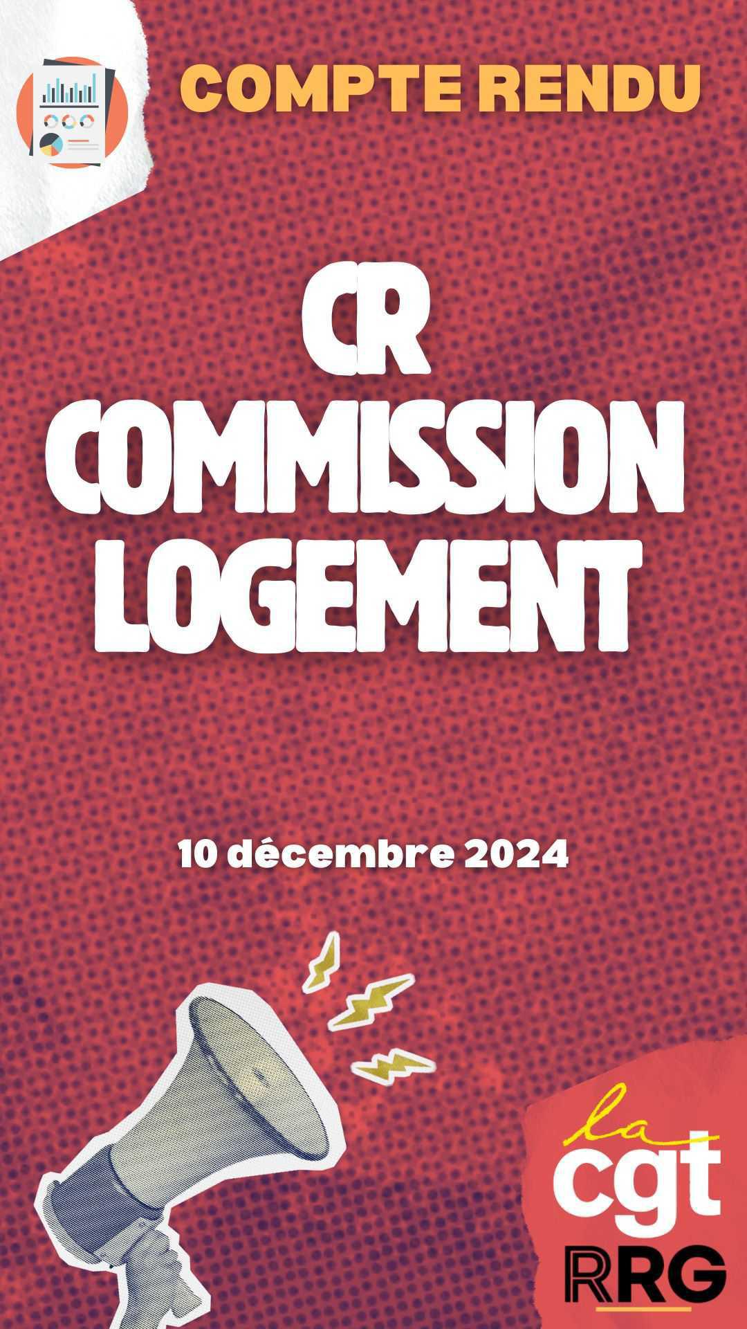 Compte rendu : Commission logement RRG Compte rendu : Commission logement RRG