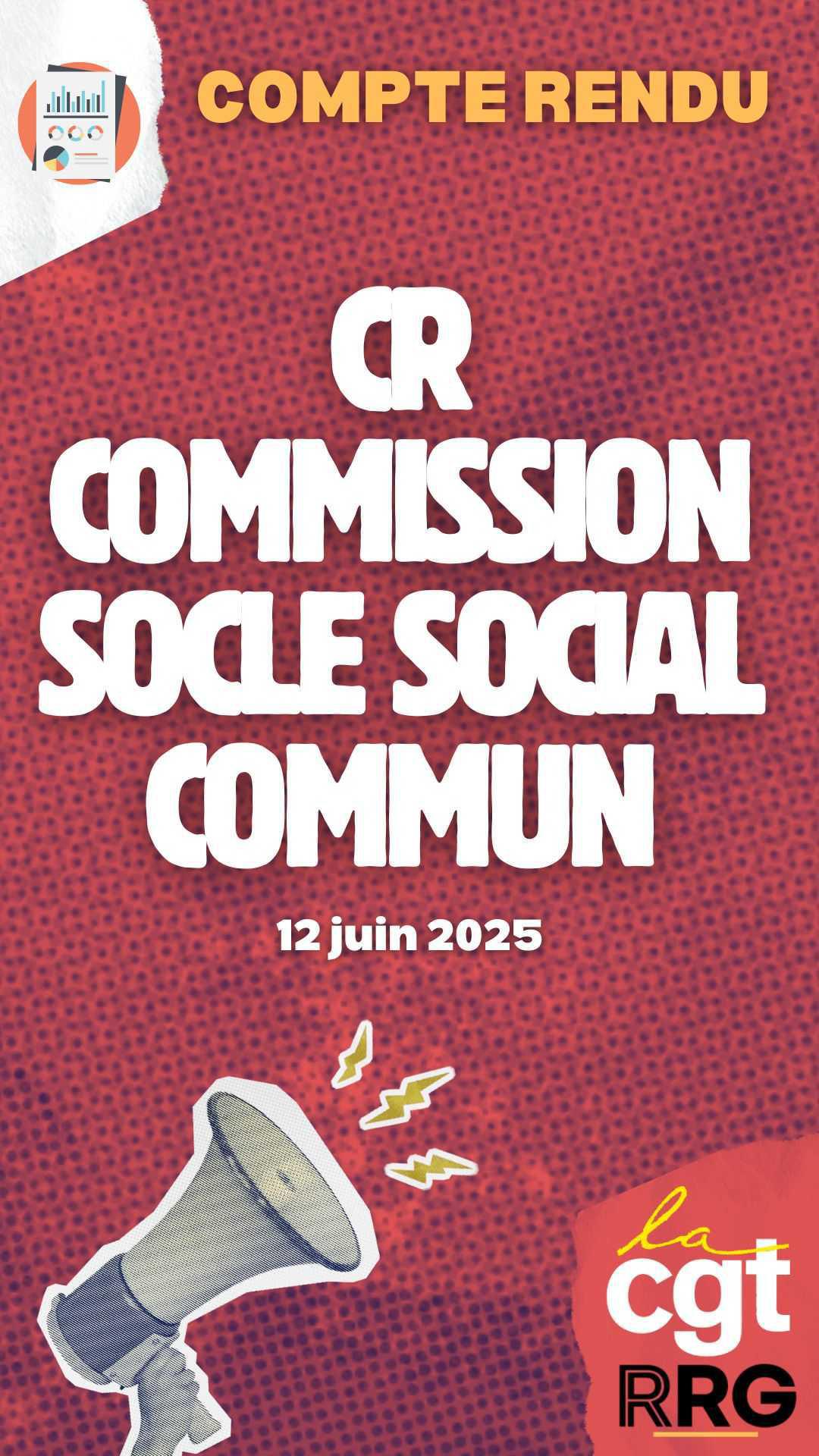 Compte rendu : Commission socle social commun RRG
