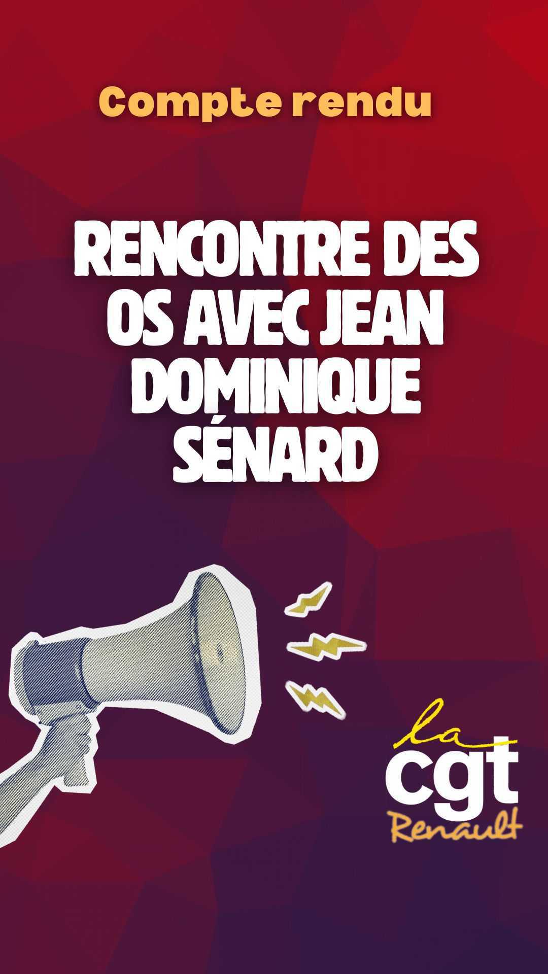 Compte rendu : rencontre avec Jean-Dominique Sénard