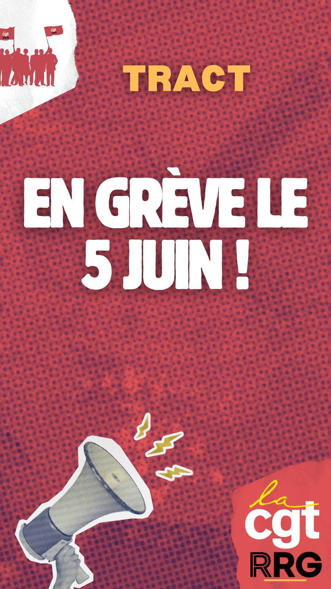 Mobilisons-nous le 5 juin ! Mobilisons-nous le 5 juin !