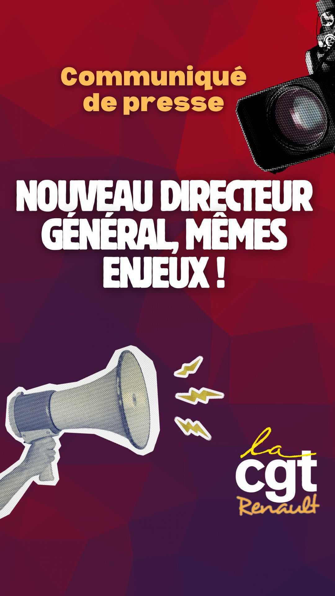 François Provost, Nouveau DG de Renault François Provost, Nouveau DG de Renault