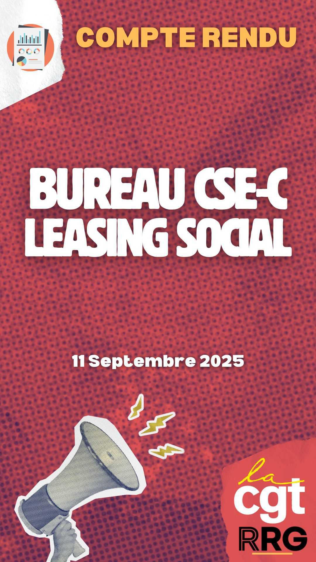 Compte Rendu Bureau de CSEC du jeudi 11 septembre (leasing social) Compte Rendu Bureau de CSEC du jeudi 11 septembre (leasing social)