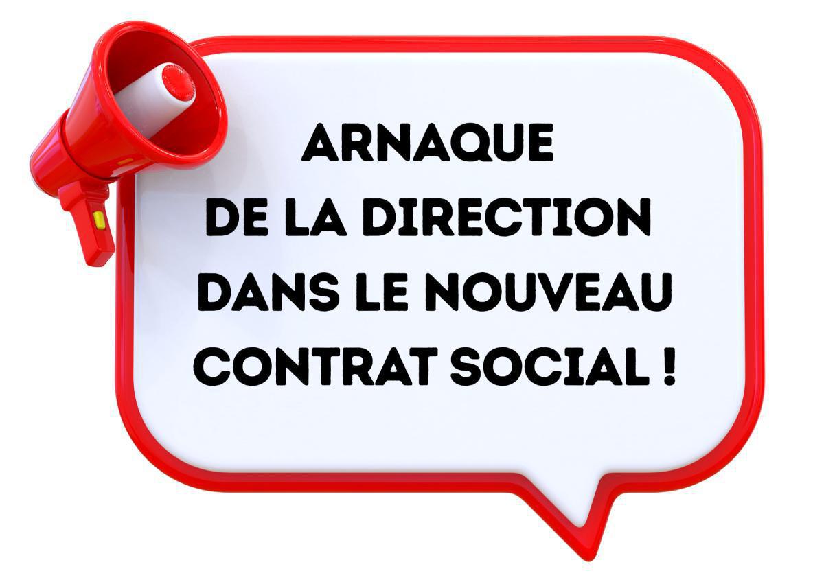 Le nouveau contrat social doit être corrigé ! Le nouveau contrat social doit être corrigé !