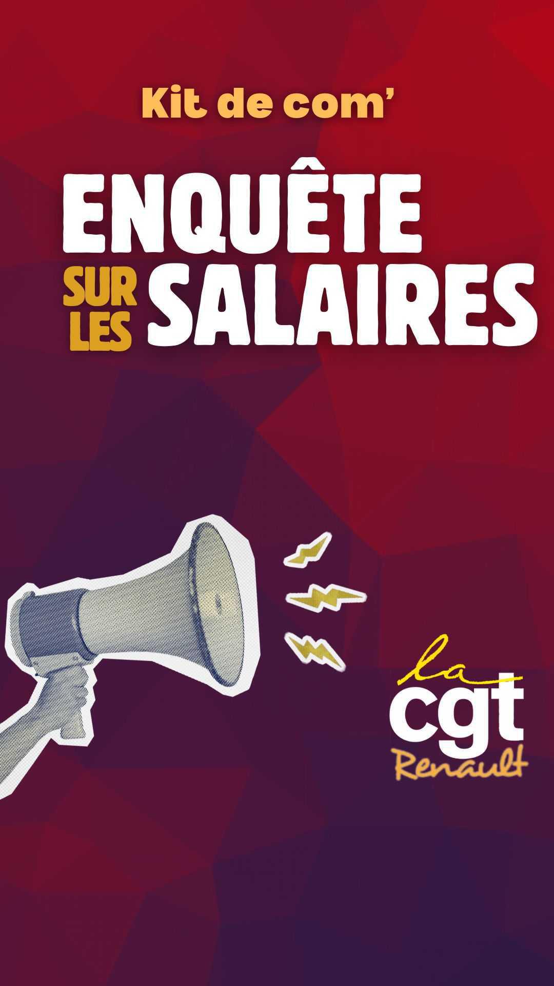 Enquête sur les salaires - Les supports Enquête sur les salaires - Les supports