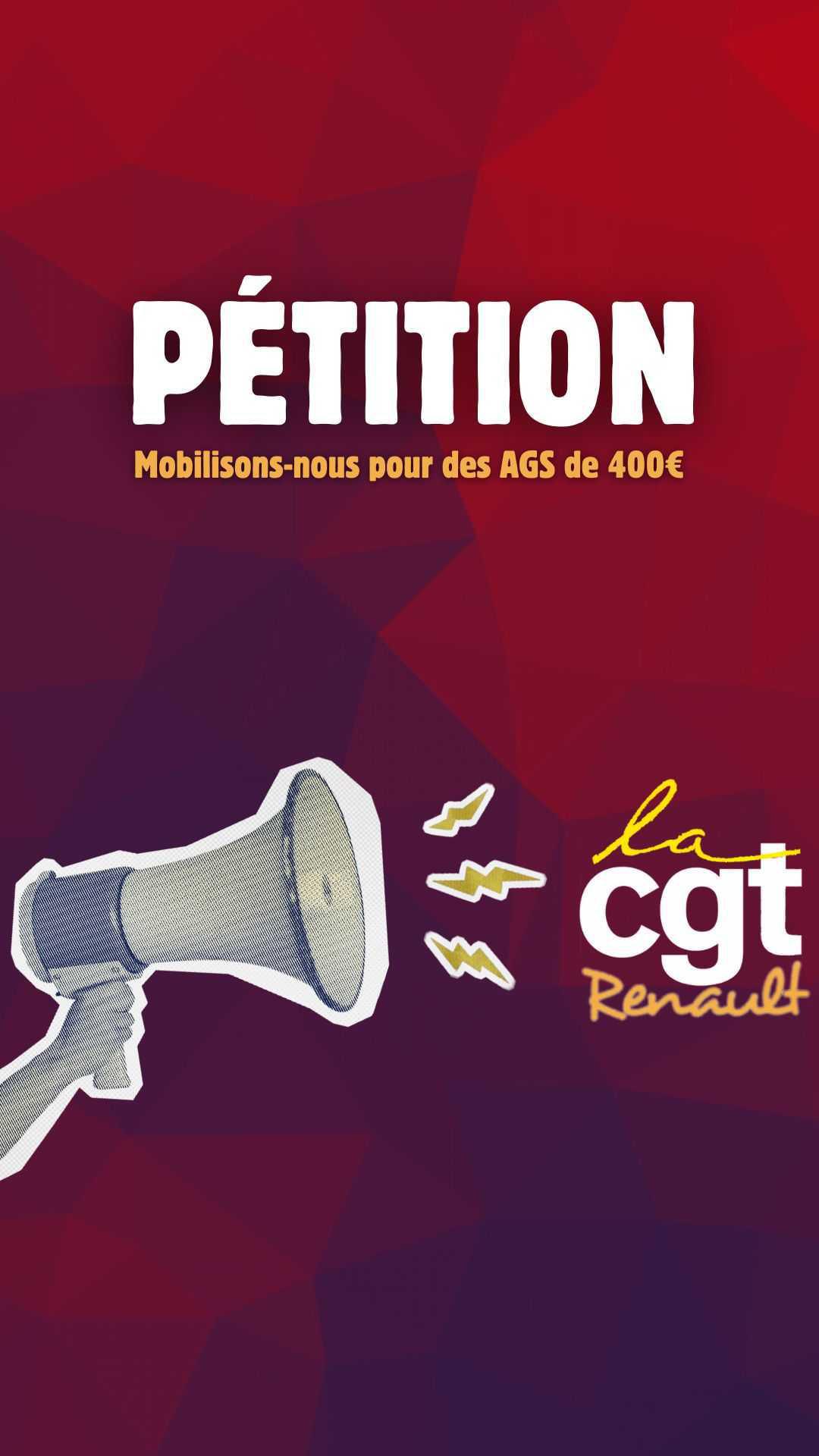 Pétition AGS NAO 2026 Pétition AGS NAO 2026