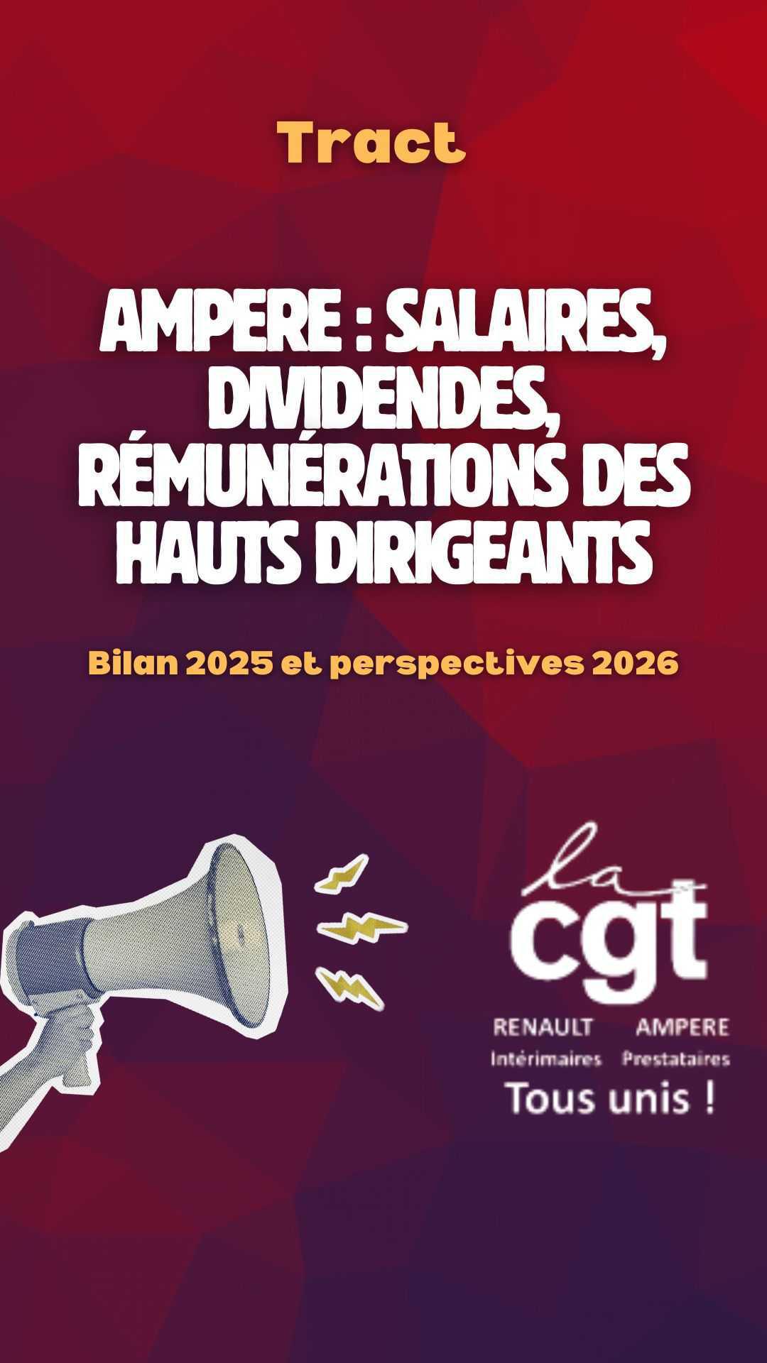 Ampere : Salaires / Dividendes / Signons la pétition Salaire Ampere : Salaires / Dividendes / Signons la pétition Salaire