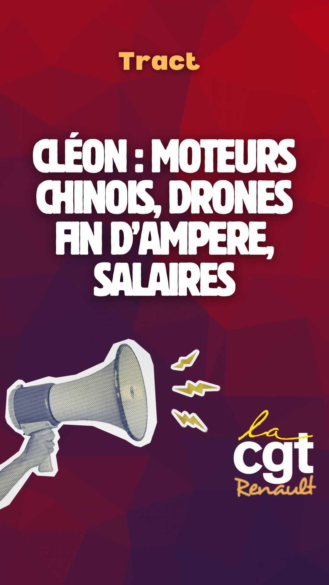 Cléon : Moteur Chinois à Cléon, drones, fin d'ampère 