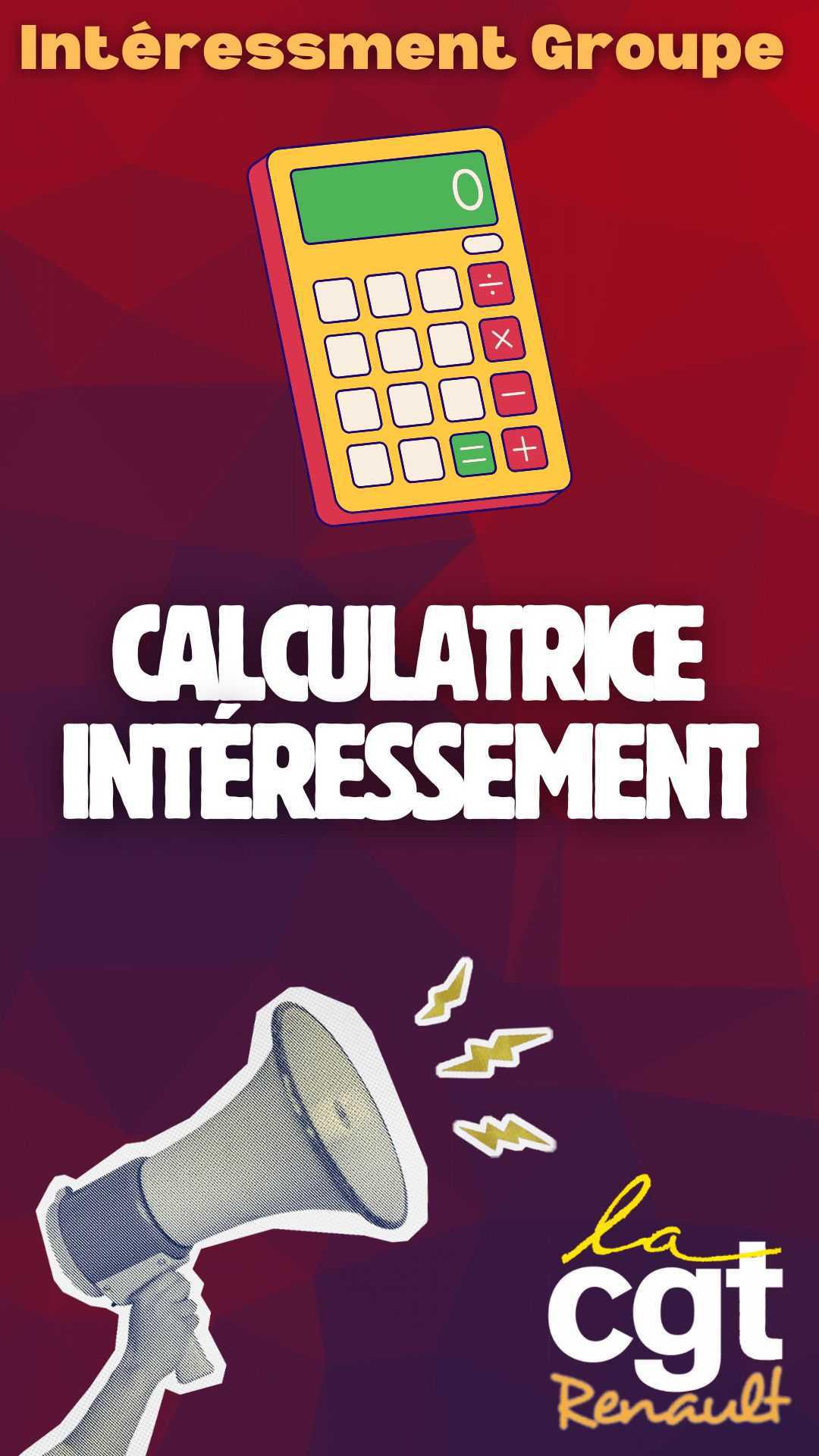 Calculatrice intéressement sur les résultats 2025