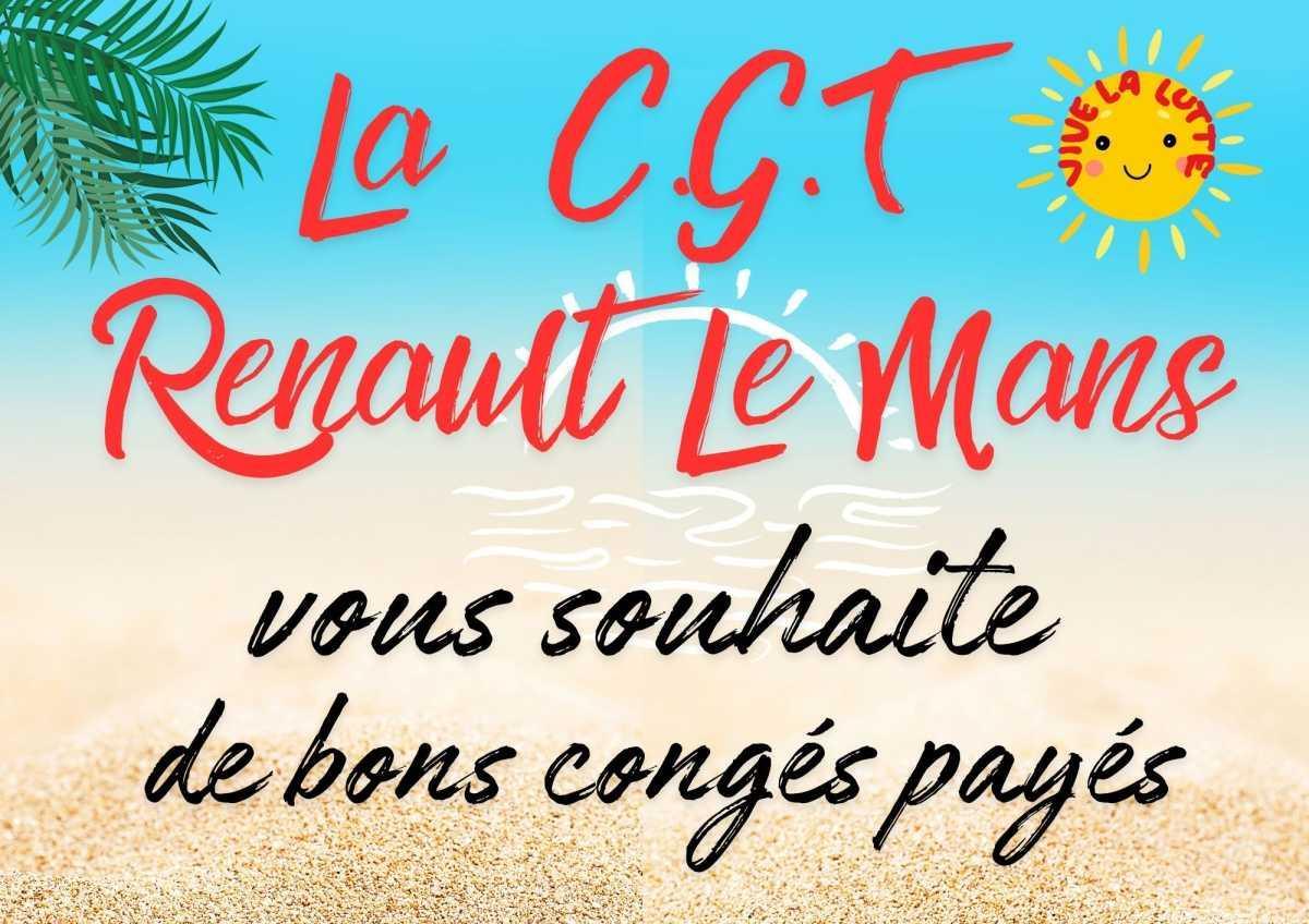 Le Mans : Ouf ! Les vacances arrivent enfin !