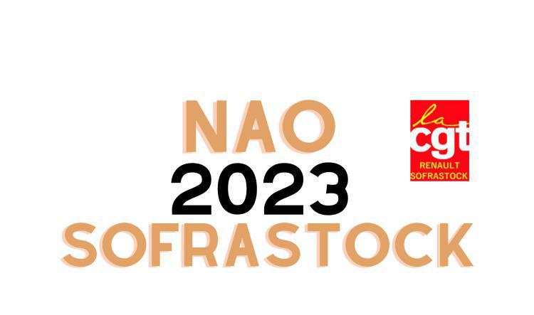 Sofrastock : NAO 2023 le compte n'y est pas !