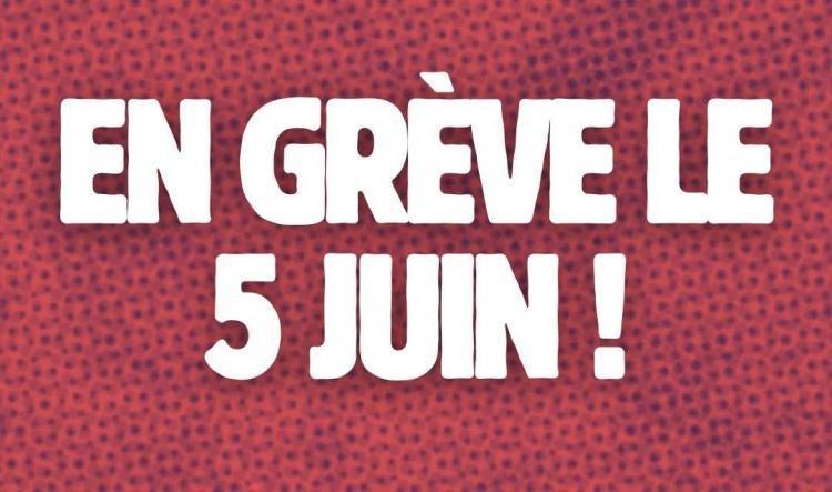 Mobilisons-nous le 5 juin !