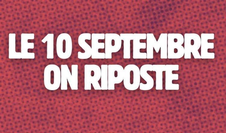 Le 10 septembre on s'organise !