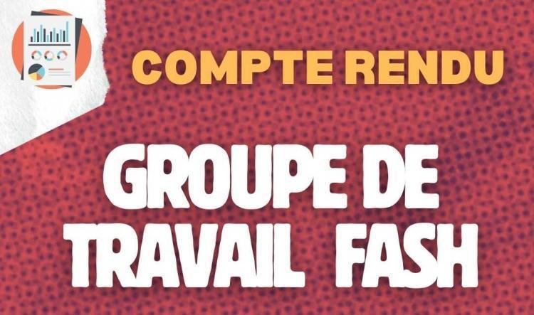 Compte Rendu Groupe de Travail FASH du 08 octobre 2025