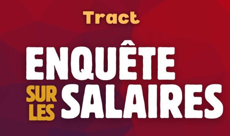 Enquête sur les salaires