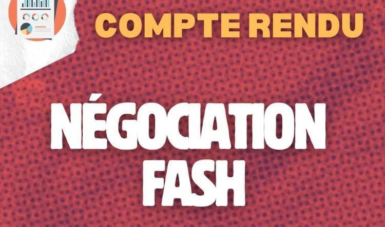 Compte rendu négociation FASH