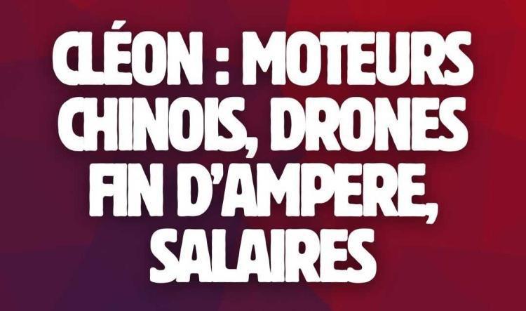 Cléon : Moteur Chinois à Cléon, drones, fin d'ampère 