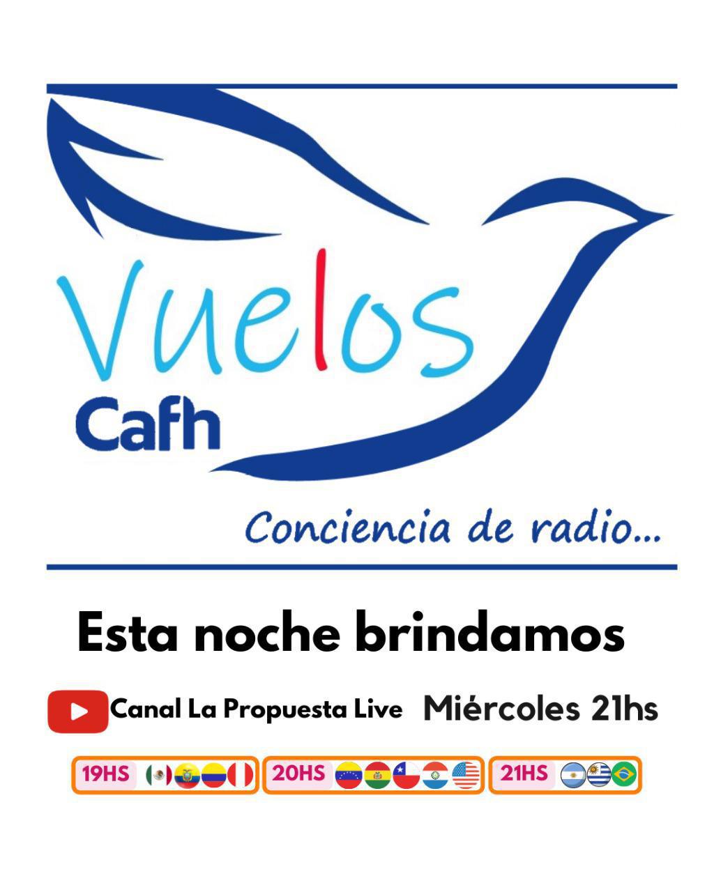  Vuelos - Conciencia de Radio | Cafh Argentina