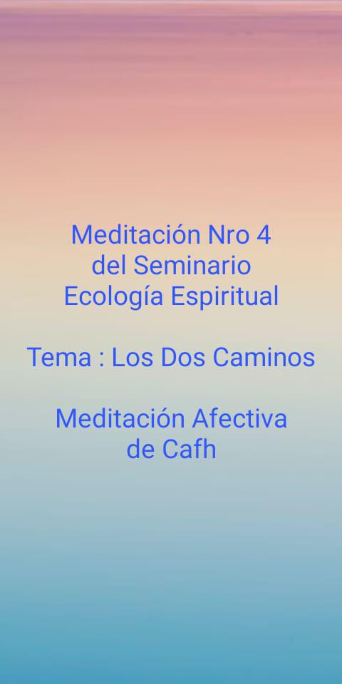 Los Dos Caminos | Ejercicio #4