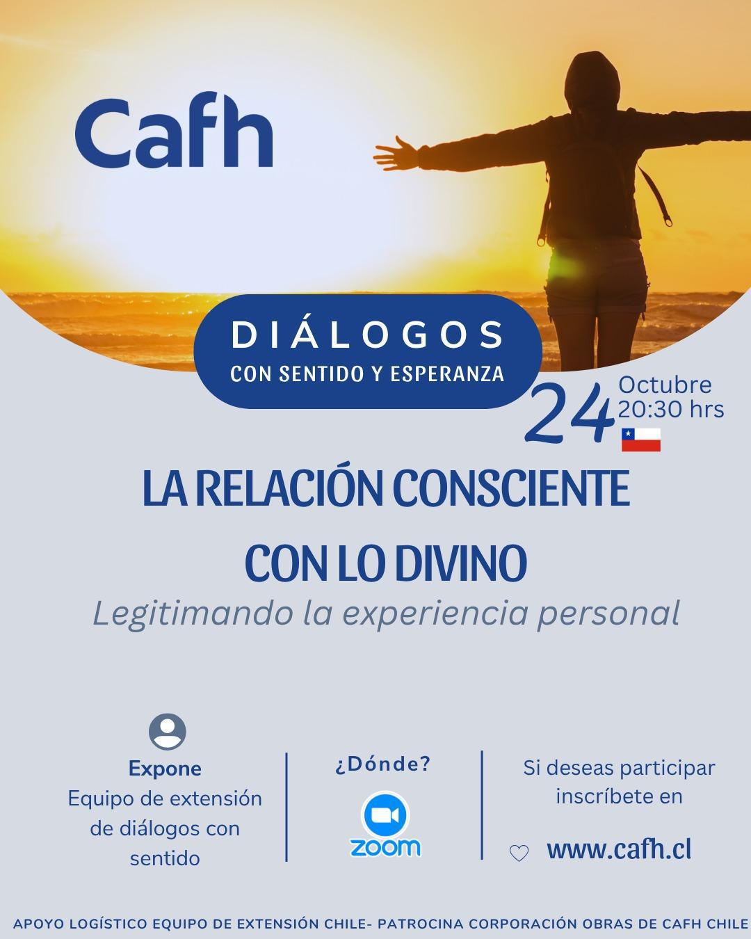 Diálogos con sentido y esperanza | Cafh - Chile
