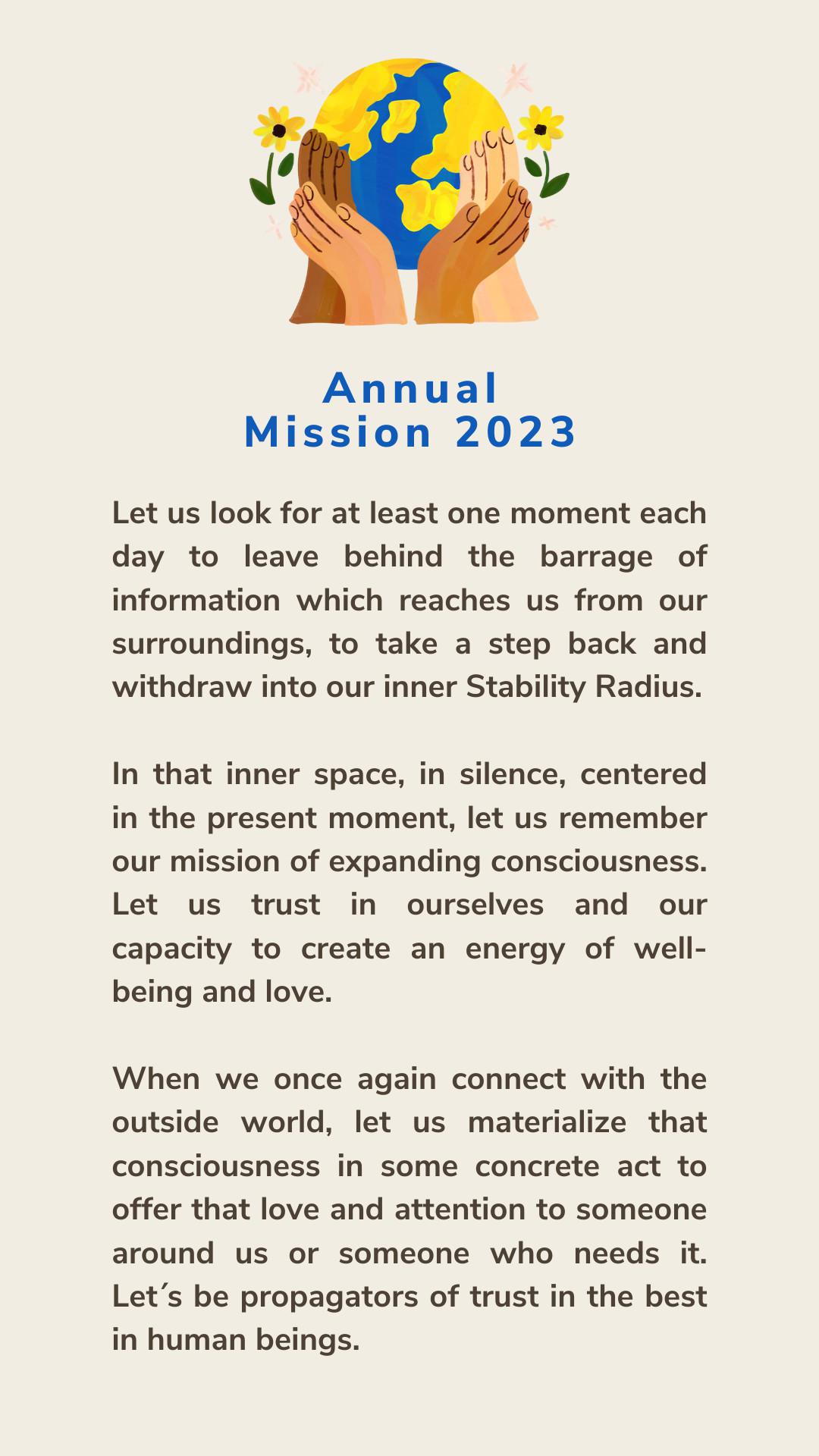 Annual Mission 2023