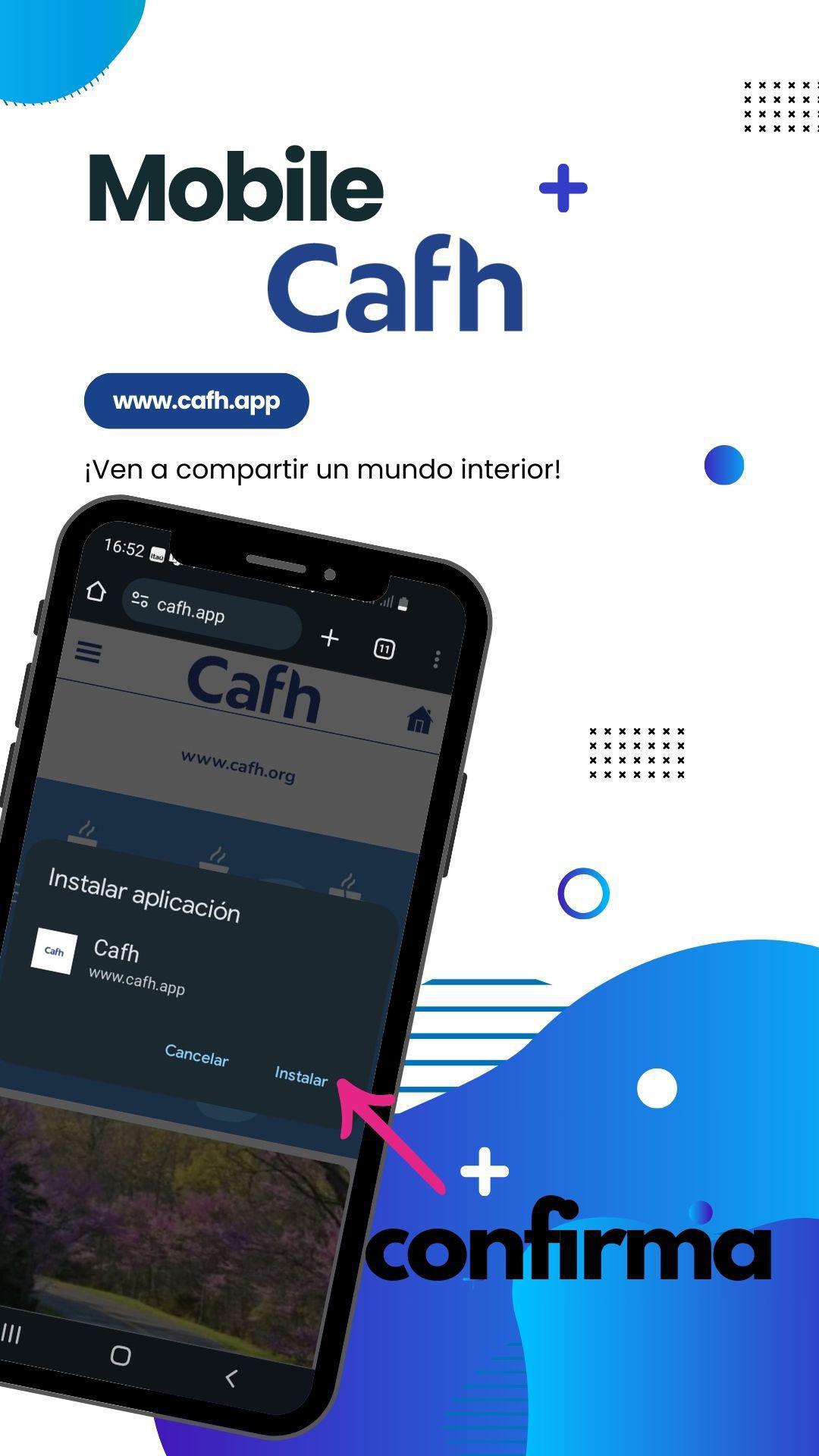 Cafh app | Instalación