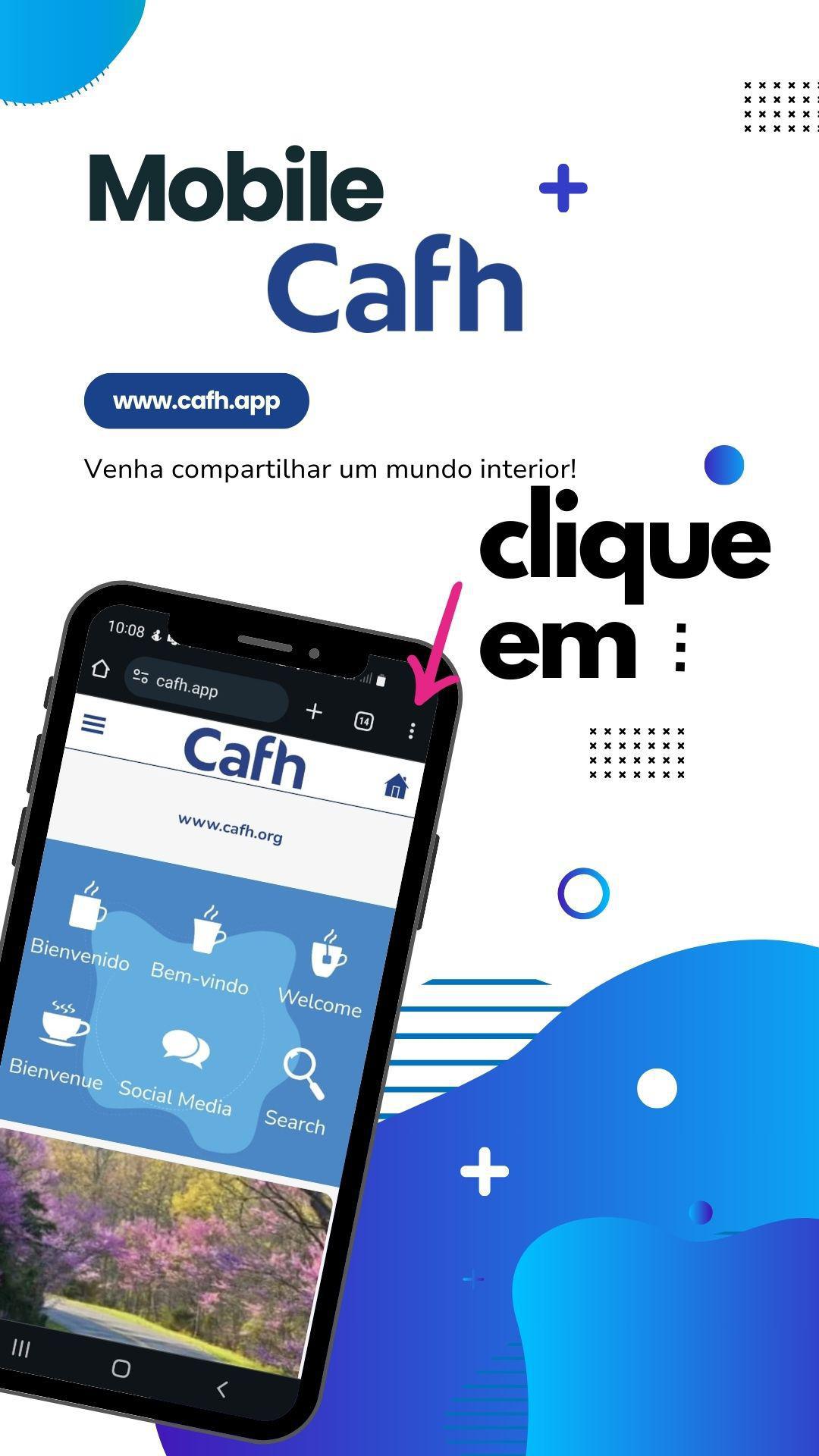 Cafh app | Instalação 