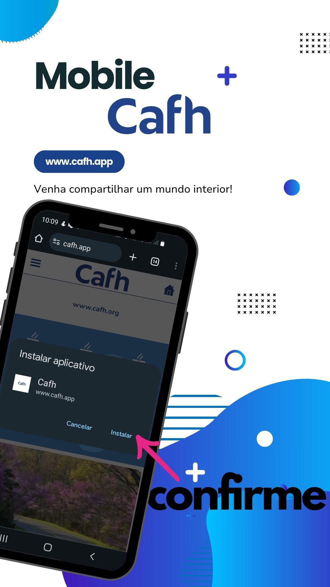 Cafh app | Instalação 