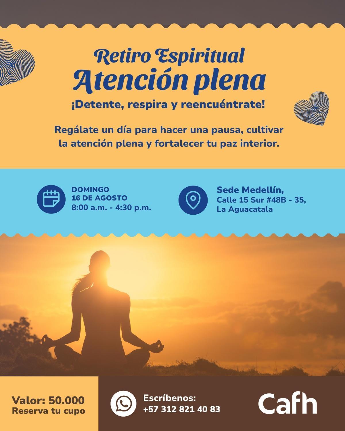 Retiro Presencial | Cafh Colombia - Bogotá
