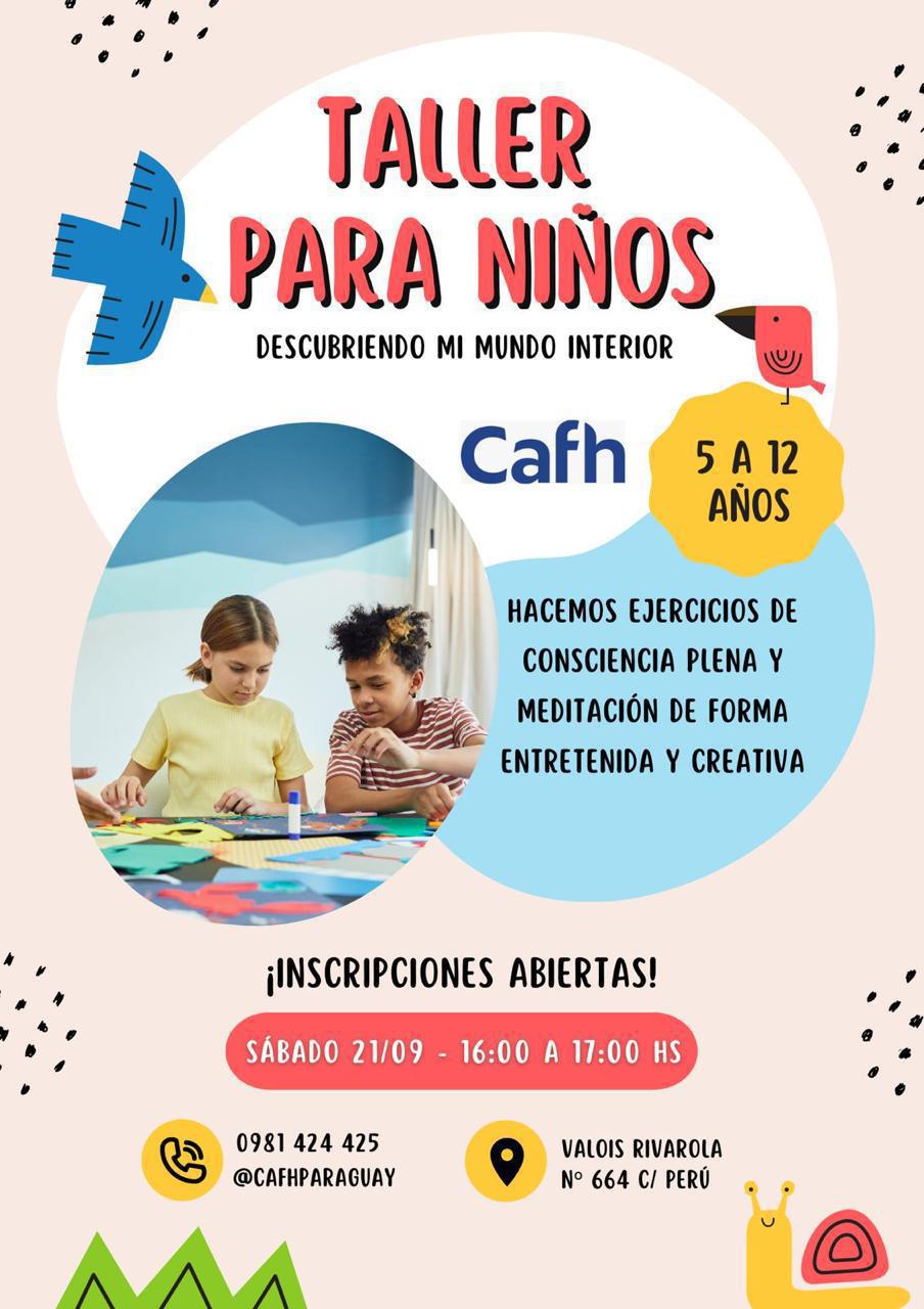 Taller para Niños "Descubriendo mi mundo interior" | Cafh Paraguay