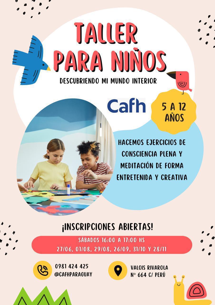 Taller para Niños "Descubriendo mi mundo interior" | Cafh Paraguay
