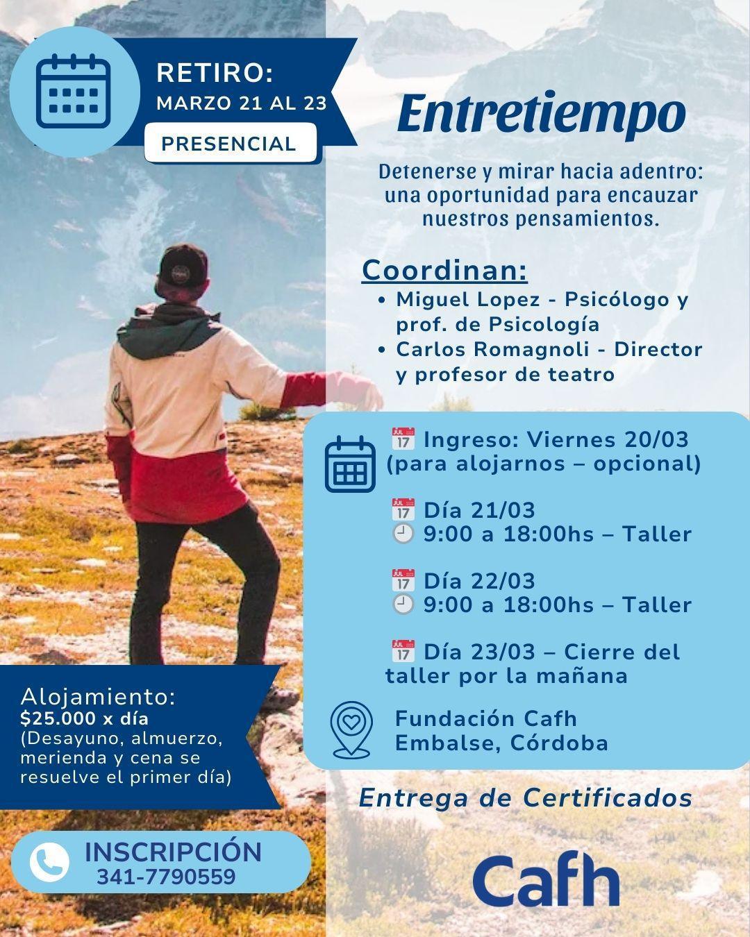  Retiro Espiritual| Cafh Argentina - Córdoba