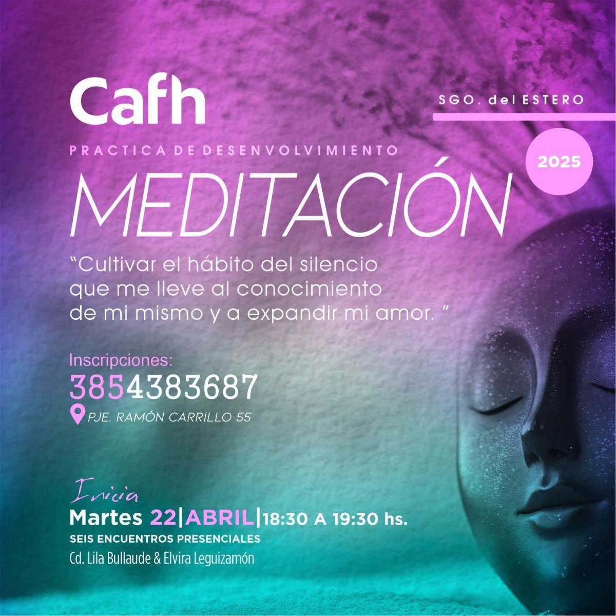 Meditación | Cafh Argentina - Santiago del Estero