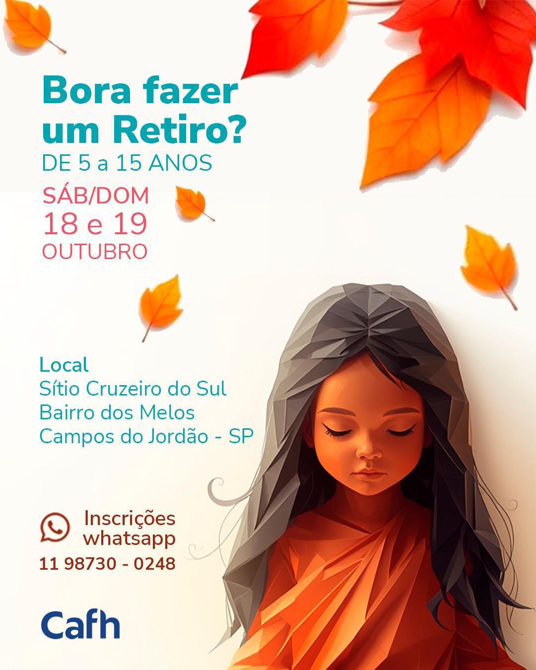 Bora fazer um Retiro? | Cafh Brasil