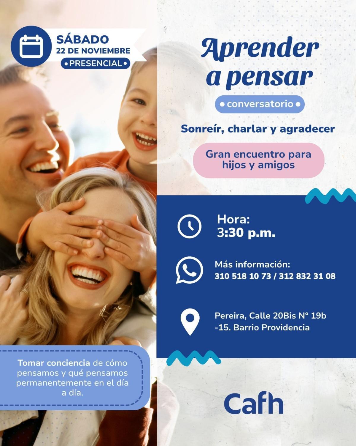 Charla Plenitud y la Renuncia | Cafh Colombia - Virtual