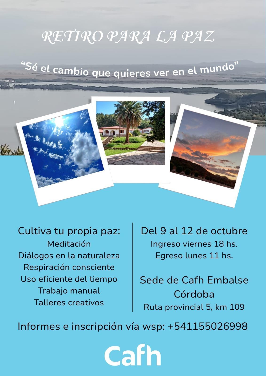 Retiro por la Paz| Cafh Argentina - Córdoba