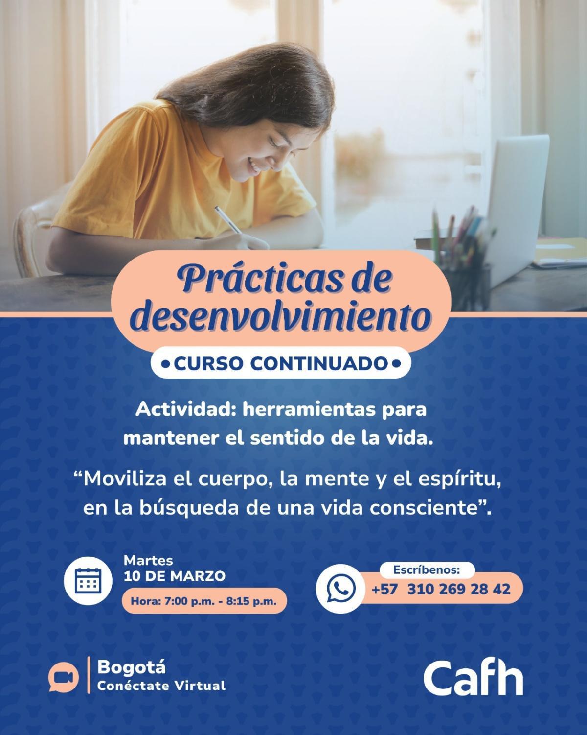 Prácticas de Desenvolvimiento - curso virtual | Cafh Colombia - Bogotá