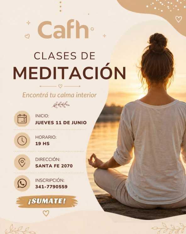 Clases de Meditación | Cafh Argentina - Rosario