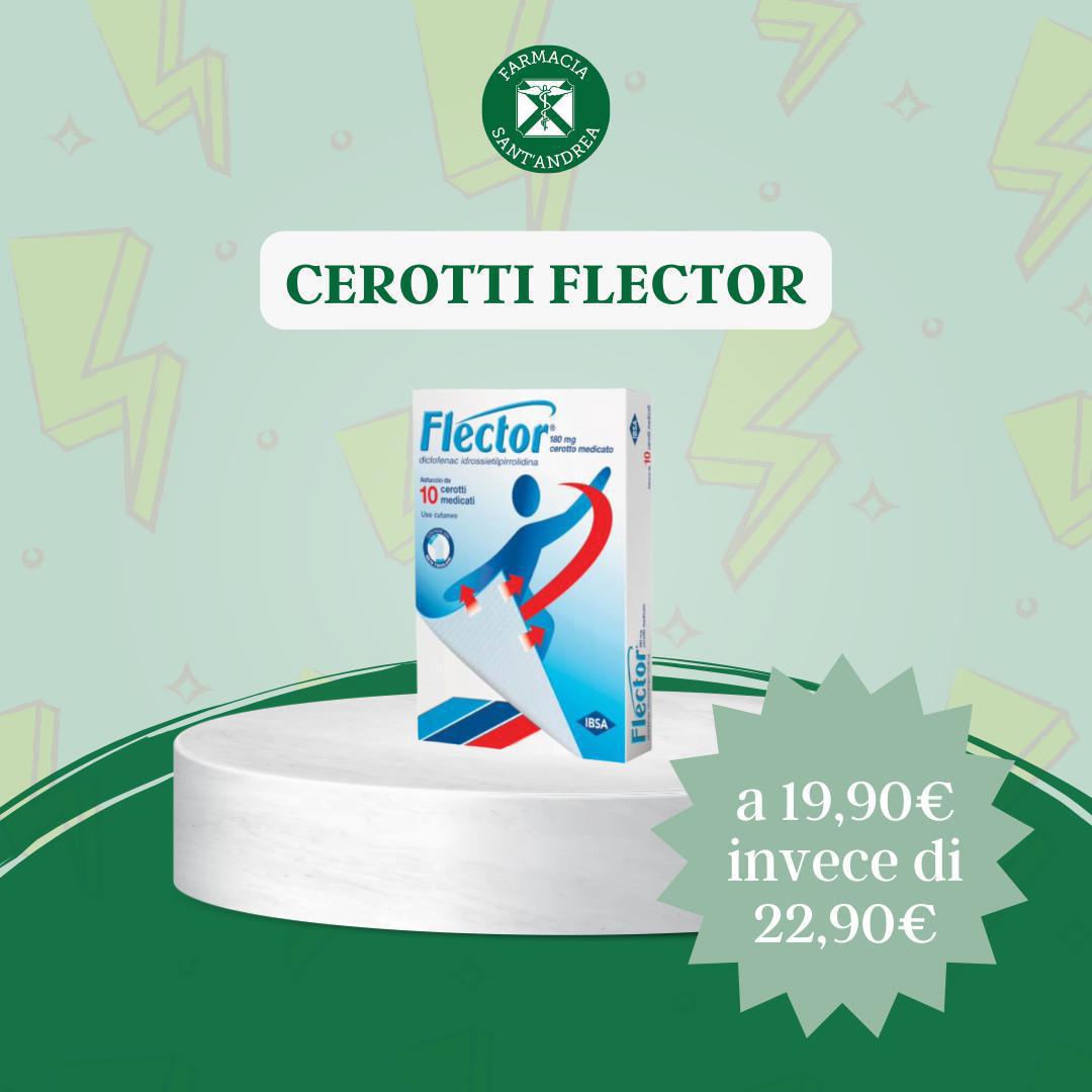 Promo cerotti Flector Promo cerotti Flector