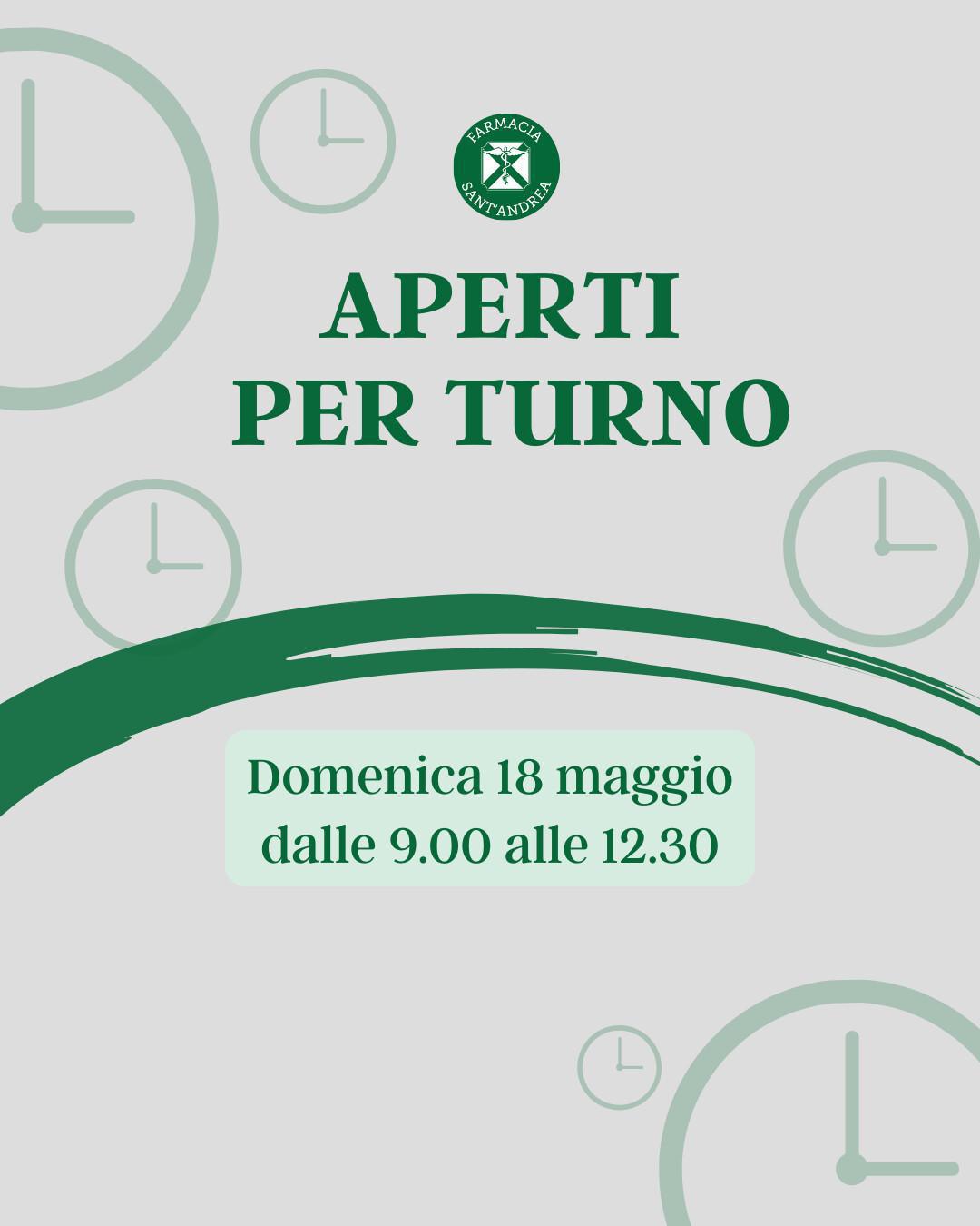 Aperti per turno 