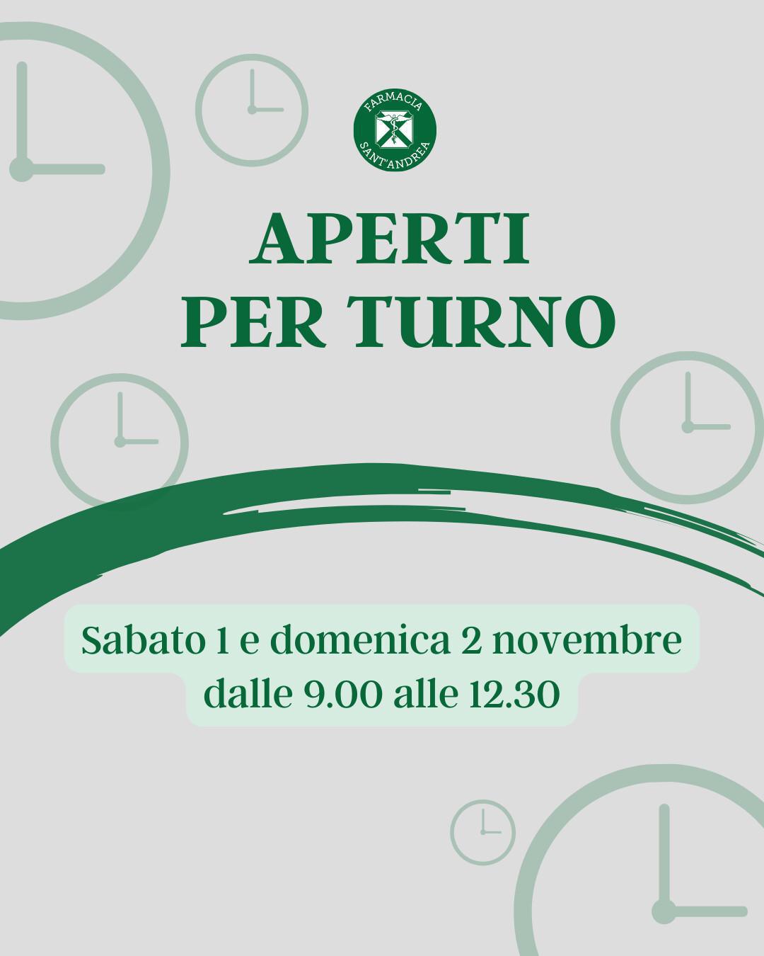 Aperti per turno