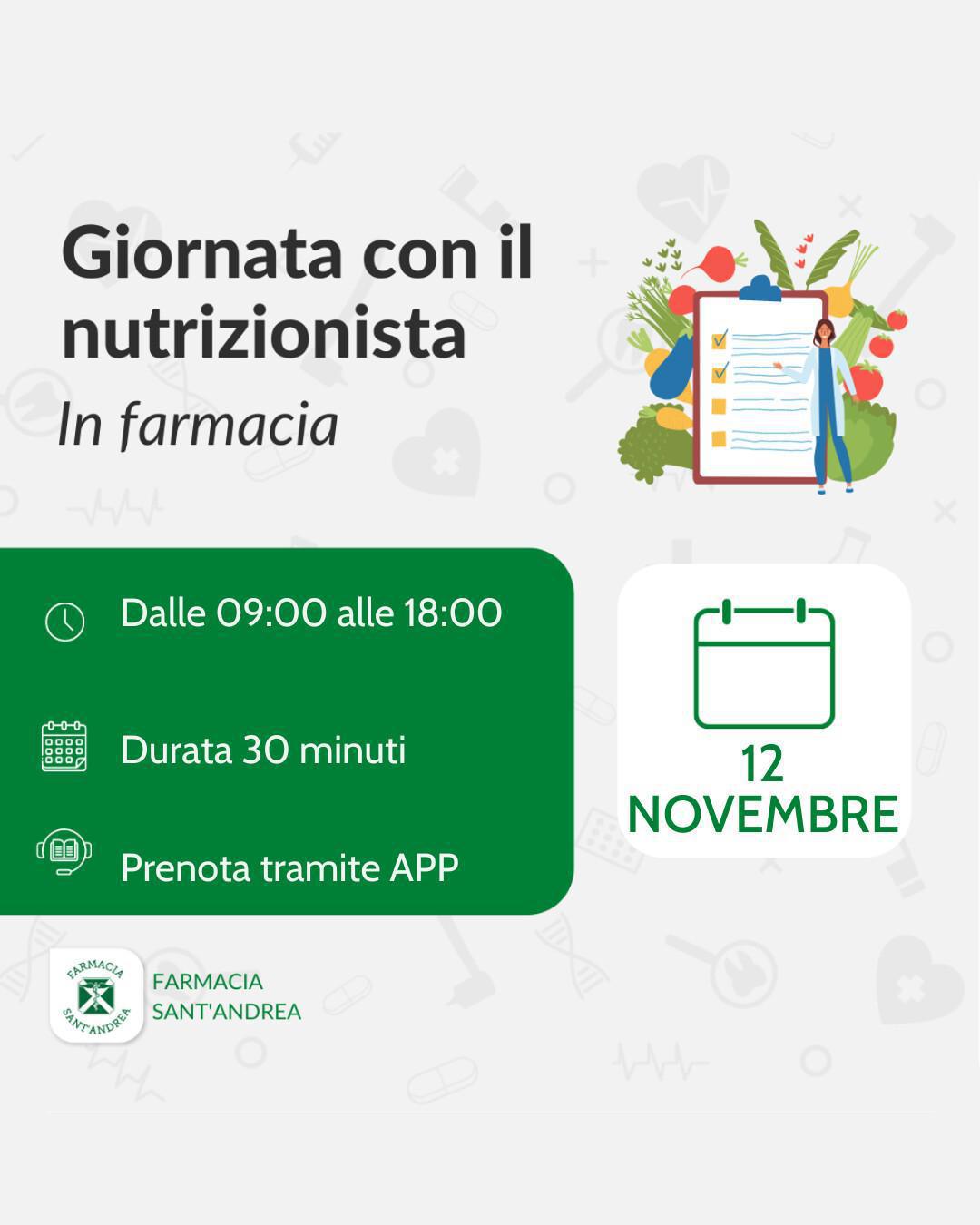 Giornata con Nutrizionista 