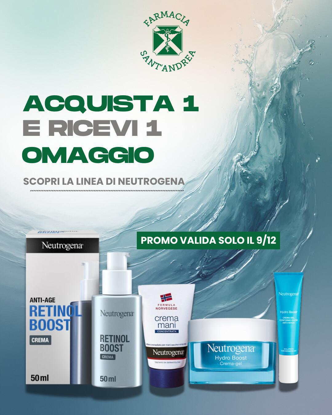 ๐งดPromo Neutrogena: Acquisti 1 e ricevi 1 in OMAGGIO ๐งดPromo Neutrogena: Acquisti 1 e ricevi 1 in OMAGGIO