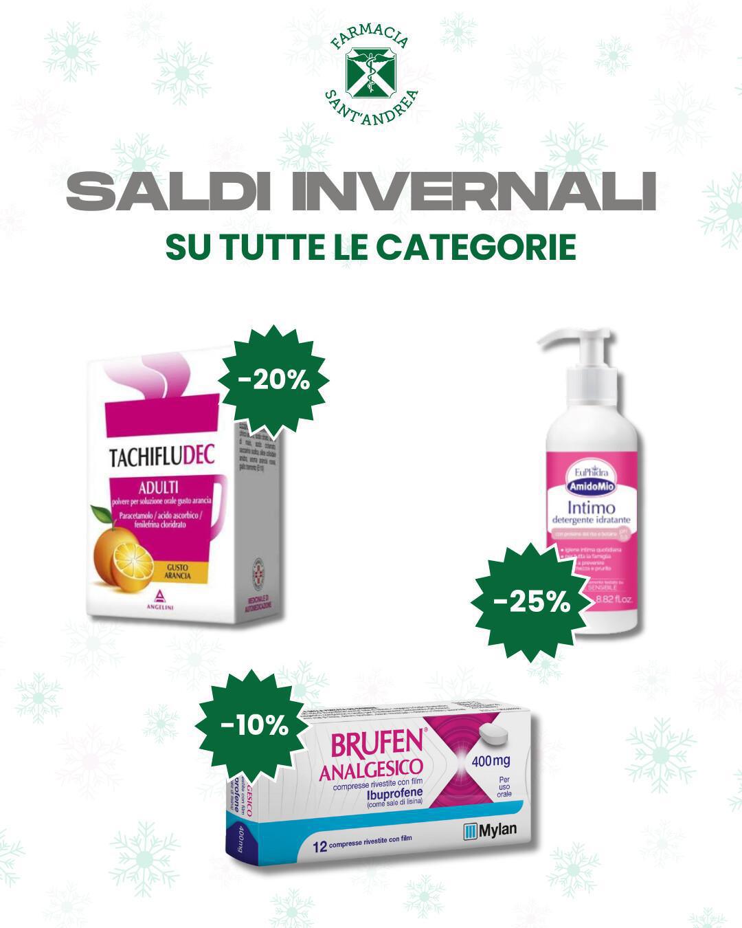 ❄️SALDI INVERNALI❄️ online e in farmacia ❄️SALDI INVERNALI❄️ online e in farmacia