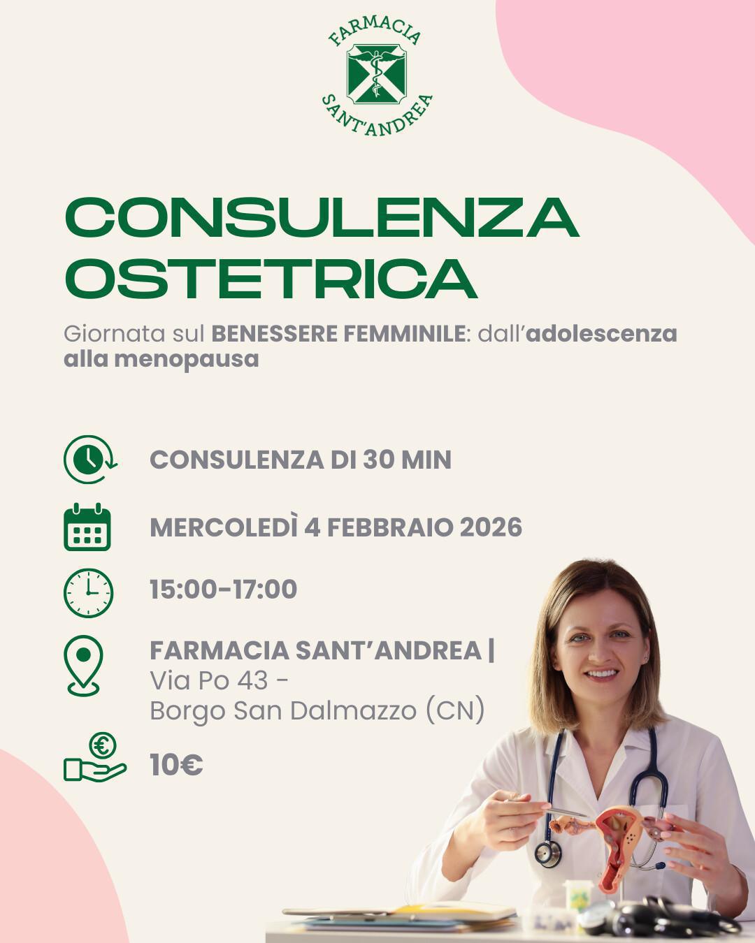 Io Donna: l'ostetrica in farmacia 