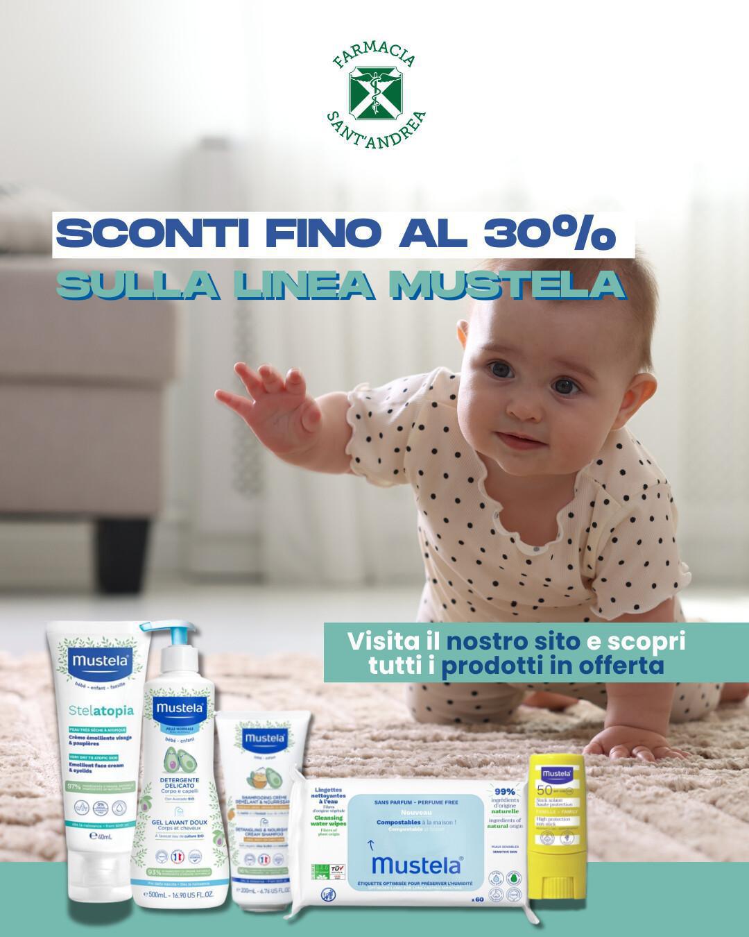 🛍️Sconti fino al 30% sui prodotti Mustela 🛍️Sconti fino al 30% sui prodotti Mustela