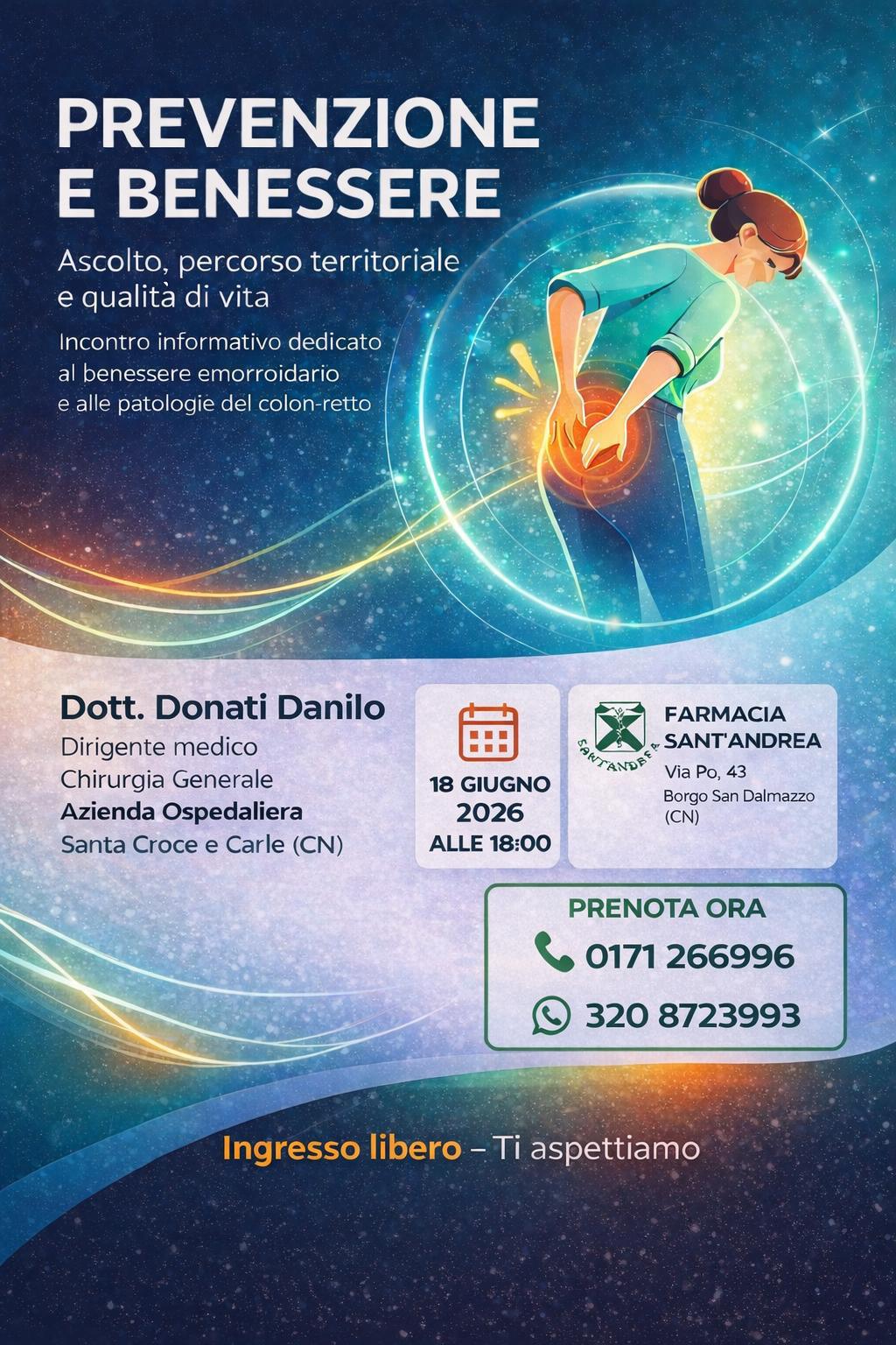 Prevenzione e Benessere Proctologico Prevenzione e Benessere Proctologico