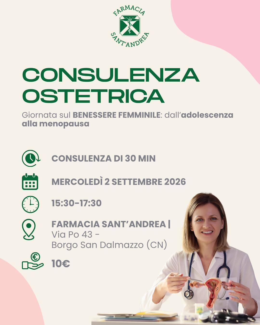 Io Donna: l'ostetrica in farmacia Io Donna: l'ostetrica in farmacia
