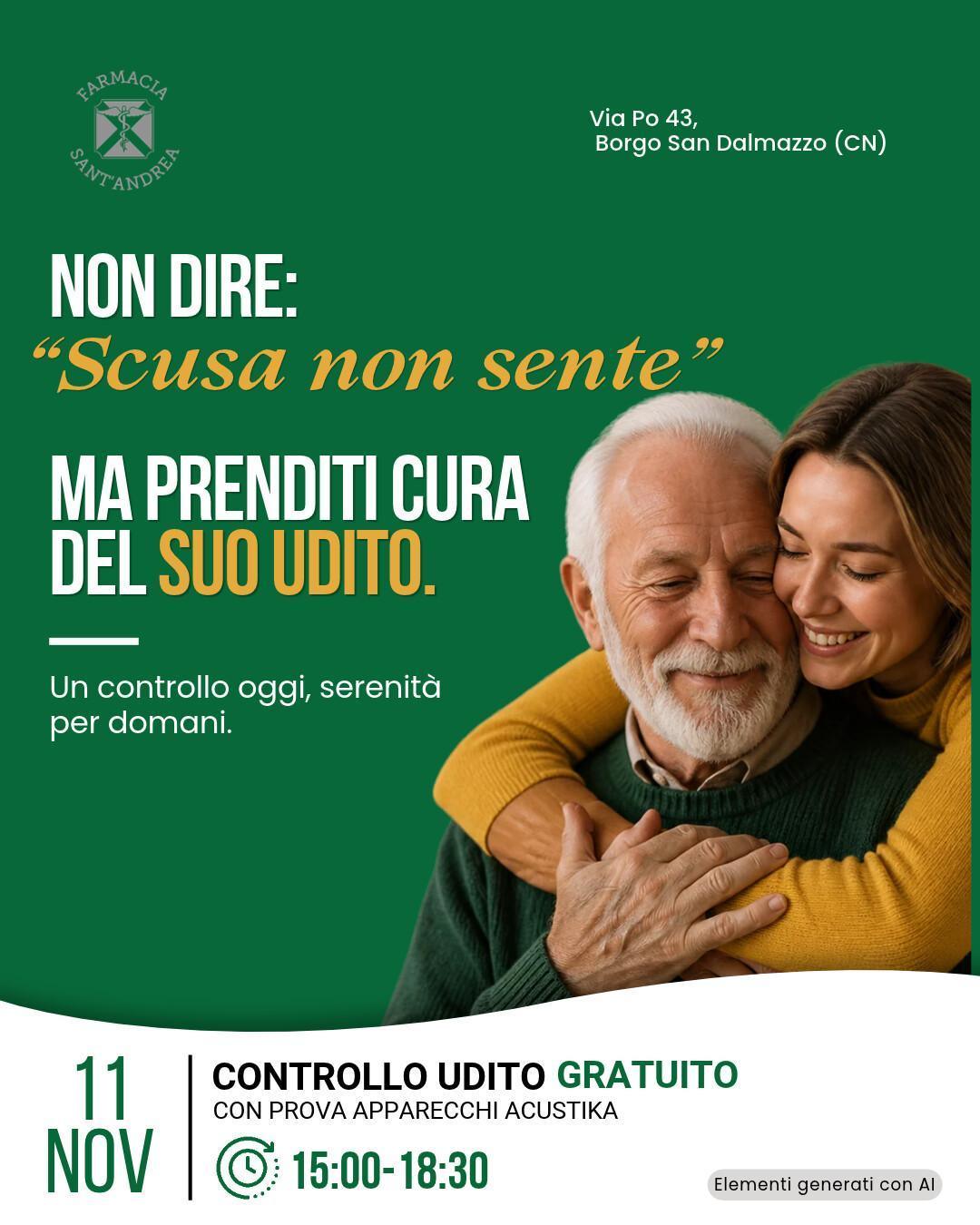 Controllo dell' Udito GRATUITO🦻🏻 Controllo dell' Udito GRATUITO🦻🏻