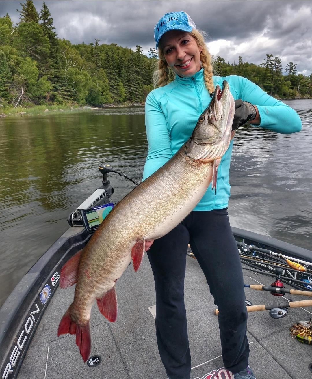 Todays Angler  One of our favorite musky topwater strikes of all