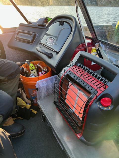 Winter Musky Fishing Equals Broken Gear. Winter Musky Fishing Equals Broken Gear.